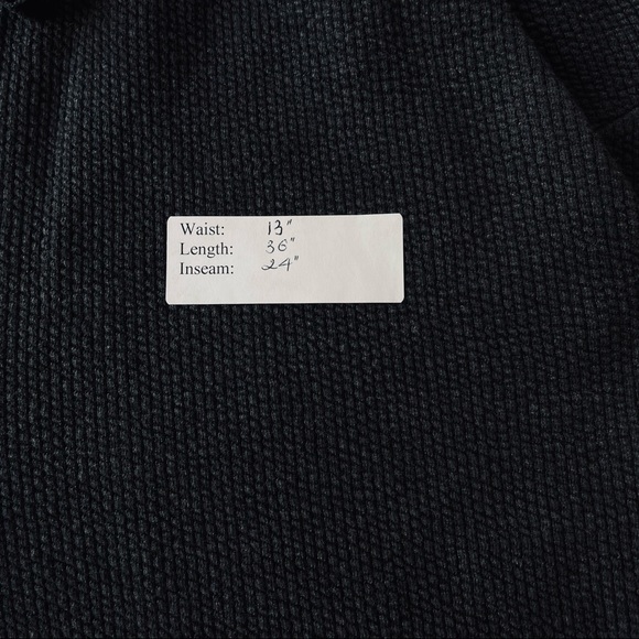 Lululemon Ribbed High-Rise Jogger 25" *7/8 Length in Heathered Black Size 4 - Picture 7 of 10